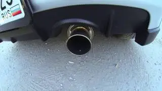 Mitsubishi colt ralliart Version-R kakimoto exhaust sound