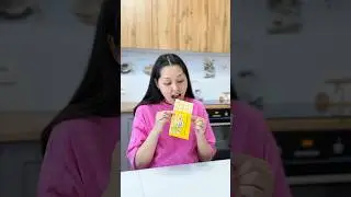 She showed Him how to properly divide the Ritter Sport Chocolate