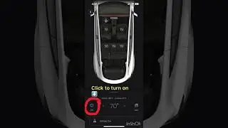 How to cool down Tesla interior via app, best feature in the summer!