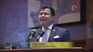 #InformeAN2019 | C&eacute;sar Litardo, Presidente de la Asamblea Nacional