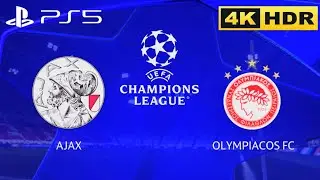Ajax vs Olympiacos — UCL Tension All Night! | PS5 FC26 4K