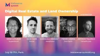 Digital Real Estate and Land Ownership | Metaverse Summit 2022