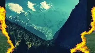 Most Beautiful Cricket Ground of Gilgit Baltistan- Pissan Cricket Ground  Nagar Valley.