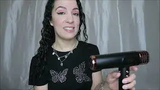 Black and Rose Gold Hair Dryer