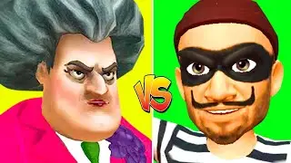 Scary Teacher 3D VS Robbery Clash Thief Pranks - Android & iOS