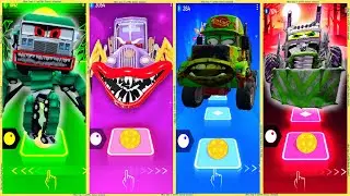 coffin dance - Apocalypse Truck 🆚 Mack Truck Zombie 🆚 Truck Old 🆚 Garbage Monster Truck | Tiles HOP❗