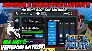 ARCEUS Executor Mobile New Update Fix bugs! | Latest Version Arceus X Executor - (Working) NO KEY!!