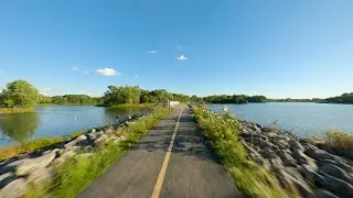 The Best Bike Loop near Chicago - Busse Woods (Counter-Clockwise) - 30 minute indoor workout