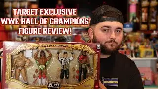 EPIC WWE HALL OF CHAMPIONS BOX SET EXCLUSIVE FIGURE REVIEW!