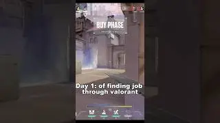 Day 1:Asking for JOB Referral in Balorant🤡 #gaming #funnygameplay #viral #funny #valorant #ytshorts