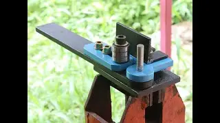 Homemade DIY Rod/Wire Bender for Metalworking at Home