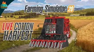Harvesting Cotton | Farming Simulator 20 | urdu hindi lets play!
