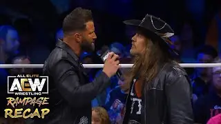 MATT CARDONA GETS IN CHRIS JERICHO FACE - AEW RAMPAGE RECAP DECEMBER 6TH 2024 RESULTS