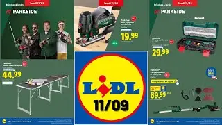 catalogue LIDL du 11 septembre 2025 ✅ Arrivage bricolage PARKSIDE 🔥 Promos en ligne
