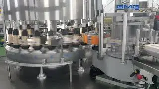 Etiquetadora rotativa de cola fr&iacute;a ANETO