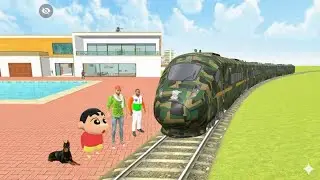 Shinchan or jack Ne Kharidi New Army Bullet Train! 💥🤣 India Theft Auto Simulator