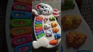 Rabbit Piano Toy With Animal Sounds #animalsounds #piano #toy #pianomusic #toysforkids #toys