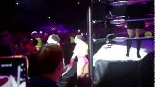 Carmella & Ellsworth Entrance - WWE Live Lisbon