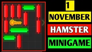 1 November Mini Game 100% Easily Solved Today | Hamster Kombat Mini Game 1  November 1 Nov Mini Game