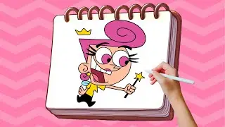 DRAW Wanda from The Fairly OddParents LIKE A PRO!