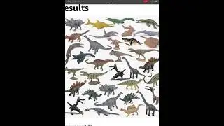 Pack of 34 tiny prehistoric animals on Amazon!