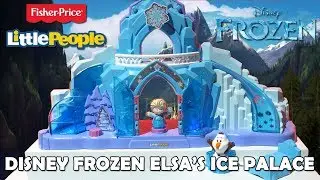 Disney Frozen Little People Elsa's Ice Palace and Kristoff's Sleigh