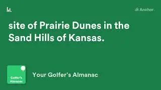 Perry Maxwell Golf Quote about Prairie Dunes #golfquotes #prairiedunes  ​⁠