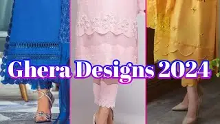 Ghera Design For Suit And Kurti | Suit Ghera Designs | Suit Bottom Designs | by Look Stylish