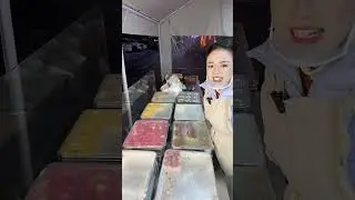 00後小姐姐創業擺攤賣提拉米蘇，每天排隊好多人🍰🤗20260114-4 #dessert #cake #food #fruit #chocolate #cheese #stall