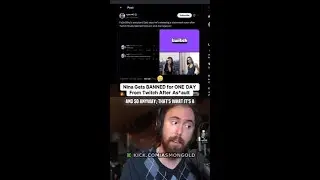 Nina Gets BANNED for ONE DAY From Twitch After As*ault 😱😳