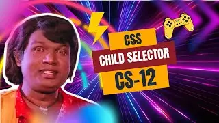 CSS Child selector | CSS selector tutorial in tamil