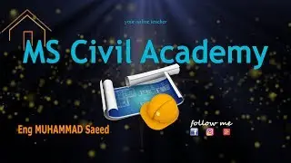 My Youtube Channel trailer | MS Civil academy