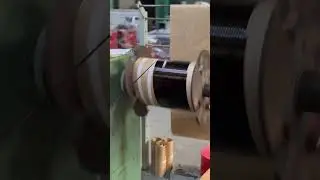 Oil-Immersed Transformer Winding | Inside CHBEB Factory ⚡