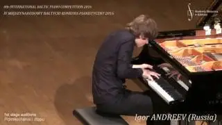 Igor Andreev - Beethoven Sonata 16 + Granados Fandango del Candil