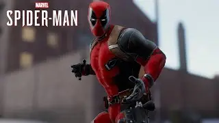 Spider-Man PC - Deadpool MOD Free Roam Gameplay!