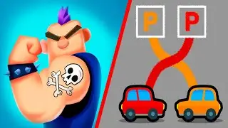 Park Master | Ink Inc. (Tattoo Drawing) - All Level Gameplay Android,iOS - NEW APK BIG UPDATE