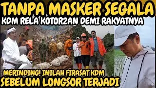 Gk perlu masker segala kayak Bupati Bandung barat, DEDI MULYADI rela kotor2an demi korb4n Longsor