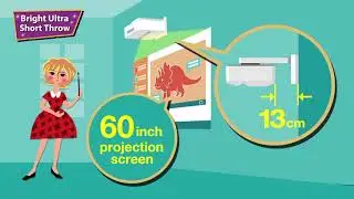 Proyector LampFree Tiro Ultra Corto