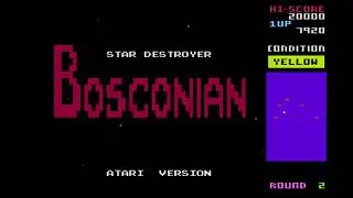 MiSTer (FPGA) Atari 800XL: Playing Bosconian