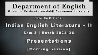 sem 3 Paper 202 Feminist Voices in Contemporary Indian Poetry Kamala Das and Meena Kandasamy