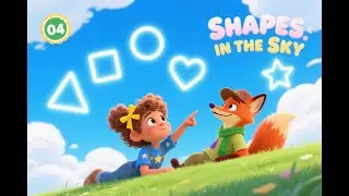 Finding Shapes in the Clouds! ☁️ | Learn Shapes for Kids | Geometry & Imagination