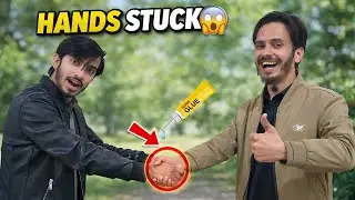 I Put Super Glue on My Hand 😱 | Prank Gone Wrong