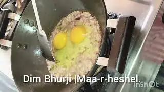 Dim Bhurji | Simple Bengali Egg Bhurji | Maa-r-heshel.