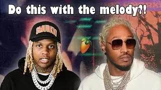 How to Make Piano Melodies for LIL DURK & FUTURE( Lil Baby, Doodie Lo) | FL Studio 20 Tutorial