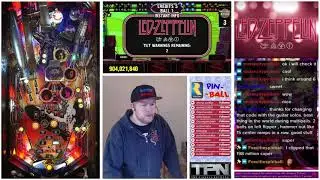 1.8 billion point game on Led Zeppelin pinball