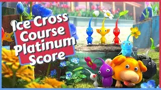 Ice Cross Course Platinum Score in Pikmin 4
