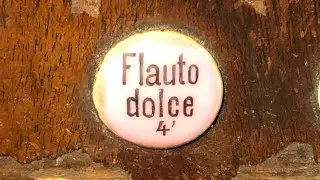 Flauto dolce 4&rsquo; | pipe organ stop demonstration