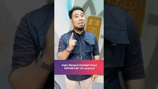 Sobat Mulia, ini lho cara aman & terpercaya buat menjual kembali Emas ANTAM LM kamu #ANTAMlogammulia
