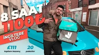 İngiltere’de paket servisi  ( KURYELİK)  Deliveroo