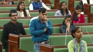 VIKSHIT BHARAT YOUTH PARLIAMENT STATE LEVEL COMPETITION 2025. BIHAR VIDHANSABHA CENTRAL HALL